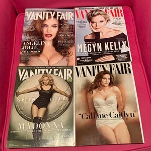 4 Vintage Vanity Fair Power Women issues